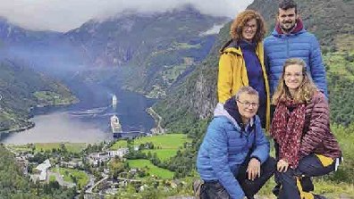 Viatge a Noruega amb la família